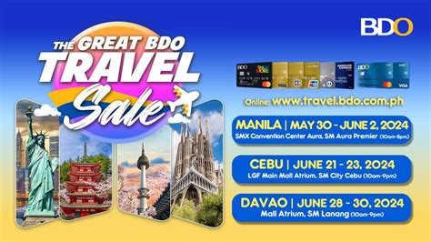 bdo travel promo|best 2019 vacation spots.